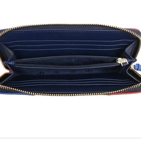 🚫SOLD🚫Tory Burch Stitched Zip Continental Wallet - Picture 4 of 4